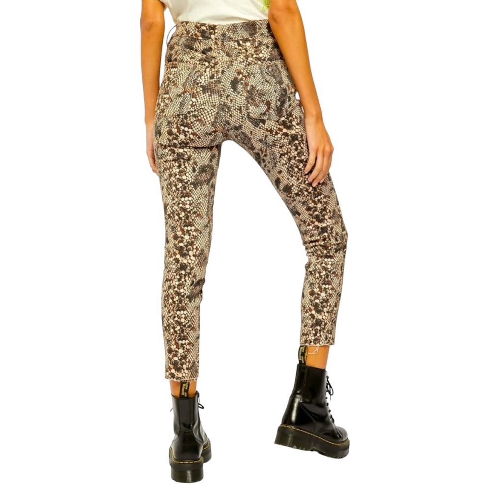 We The Free•Snake Print Skinny Pants